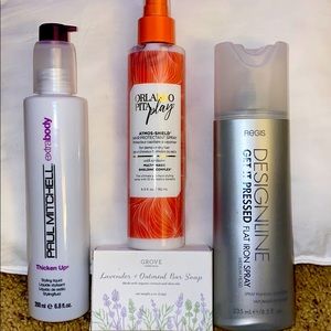 Hair care bundle with GROVE beauty bar